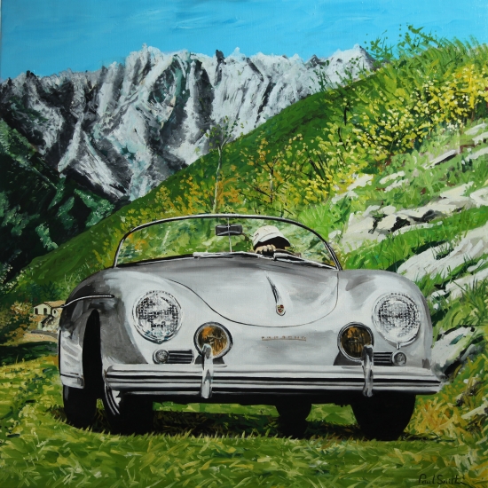 Classic Car Paintings Paul Smith Artist