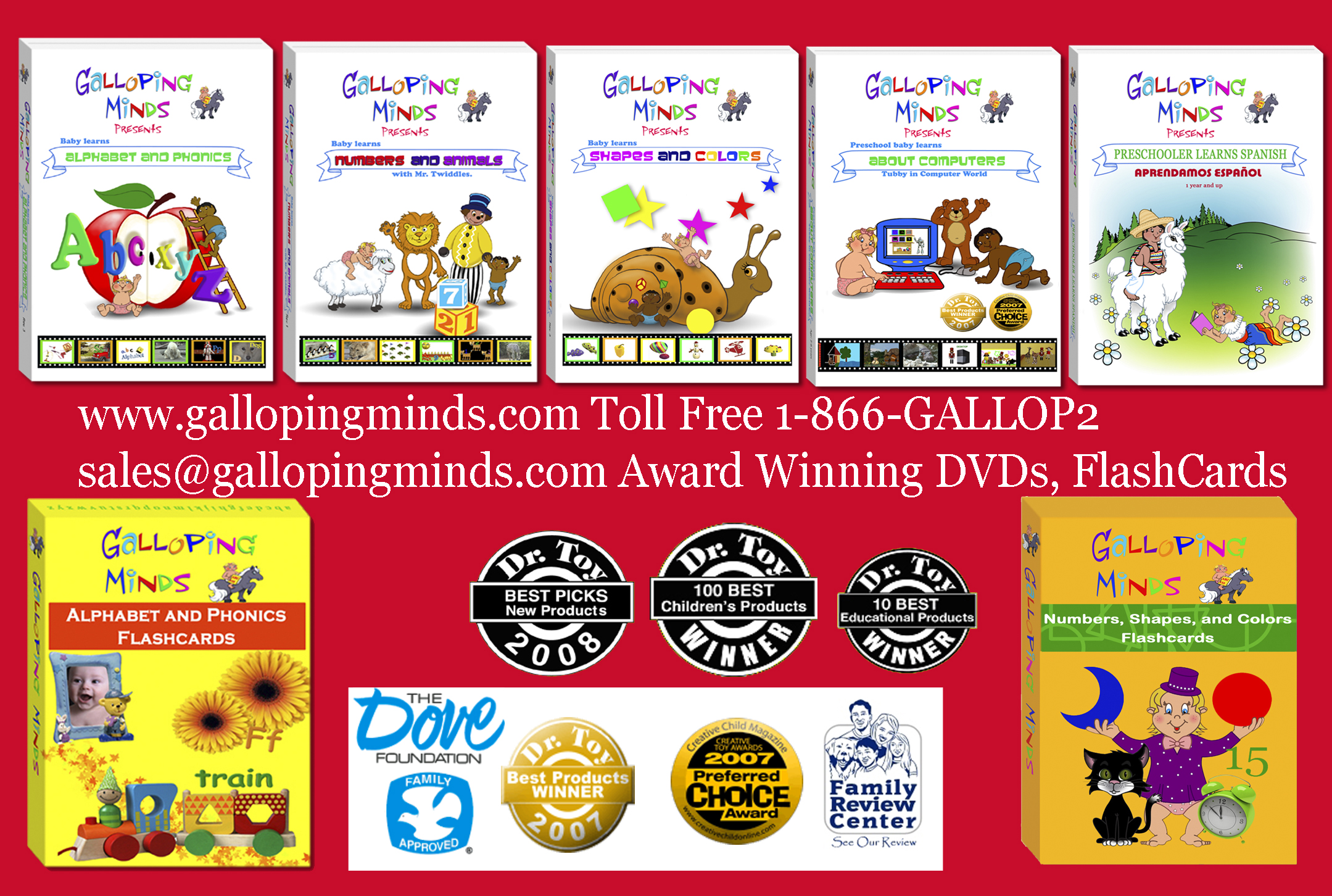 Flash Cards ABC, 123, Can Your Baby Read, Brainy Child