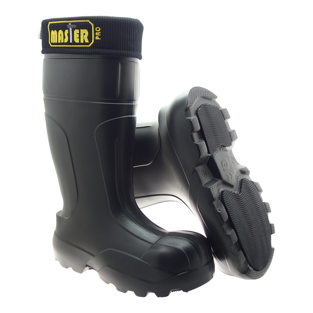 EVA Sicherheitsstiefel SB Gummisohle Stahlkappen Gummistiefel Arbeits