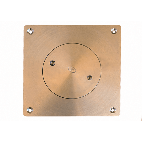 Brass Inspection Cover Square 150 x 100 PVC/HDPE (Coles/BiLo)
