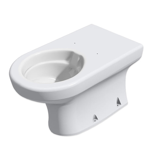 Wallgate AntiLigature, AntiVandal Solid Surface Disabled Pan White