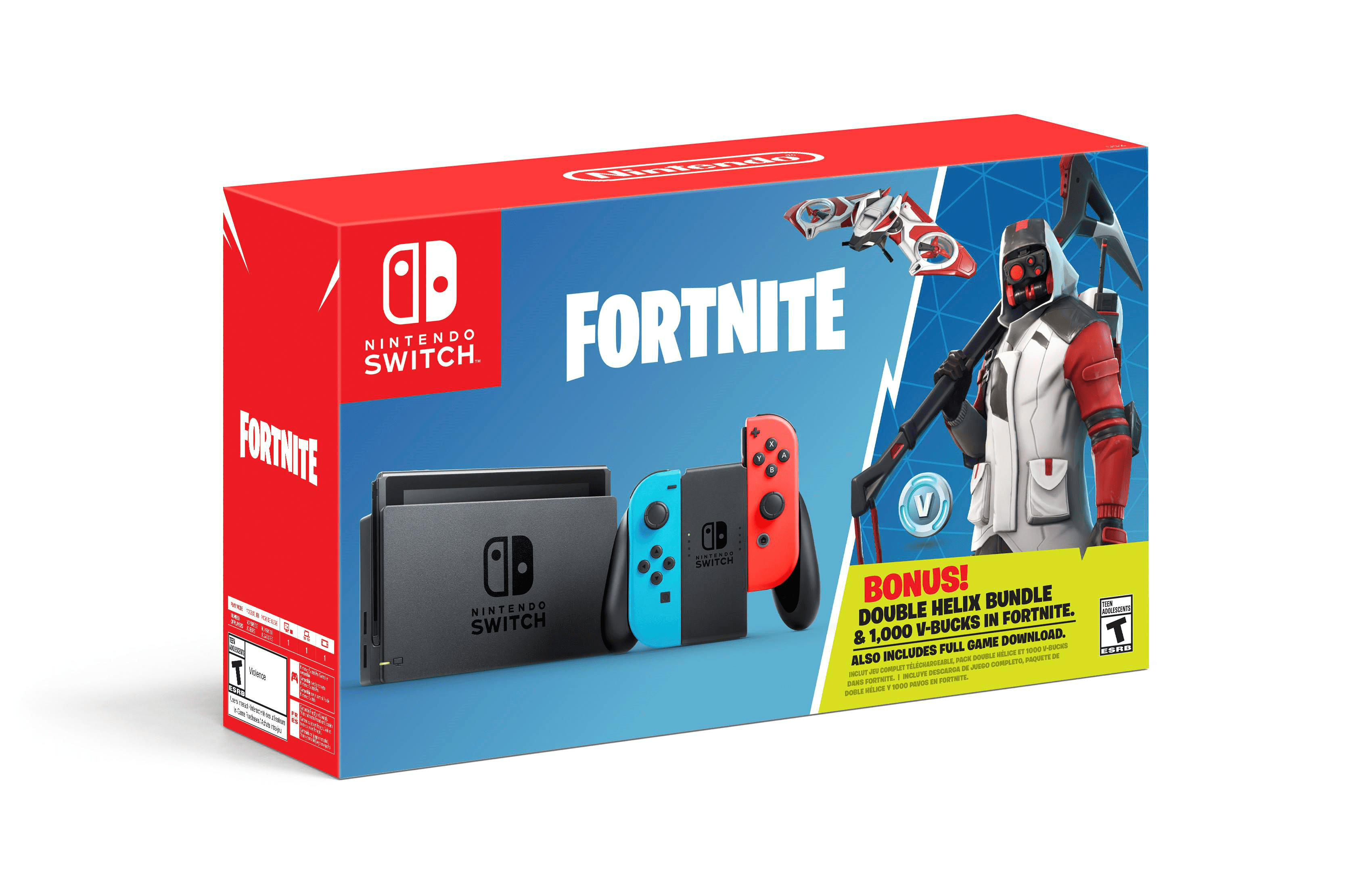 Fortnite Double Helix Nintendo Switch bundle with special content and