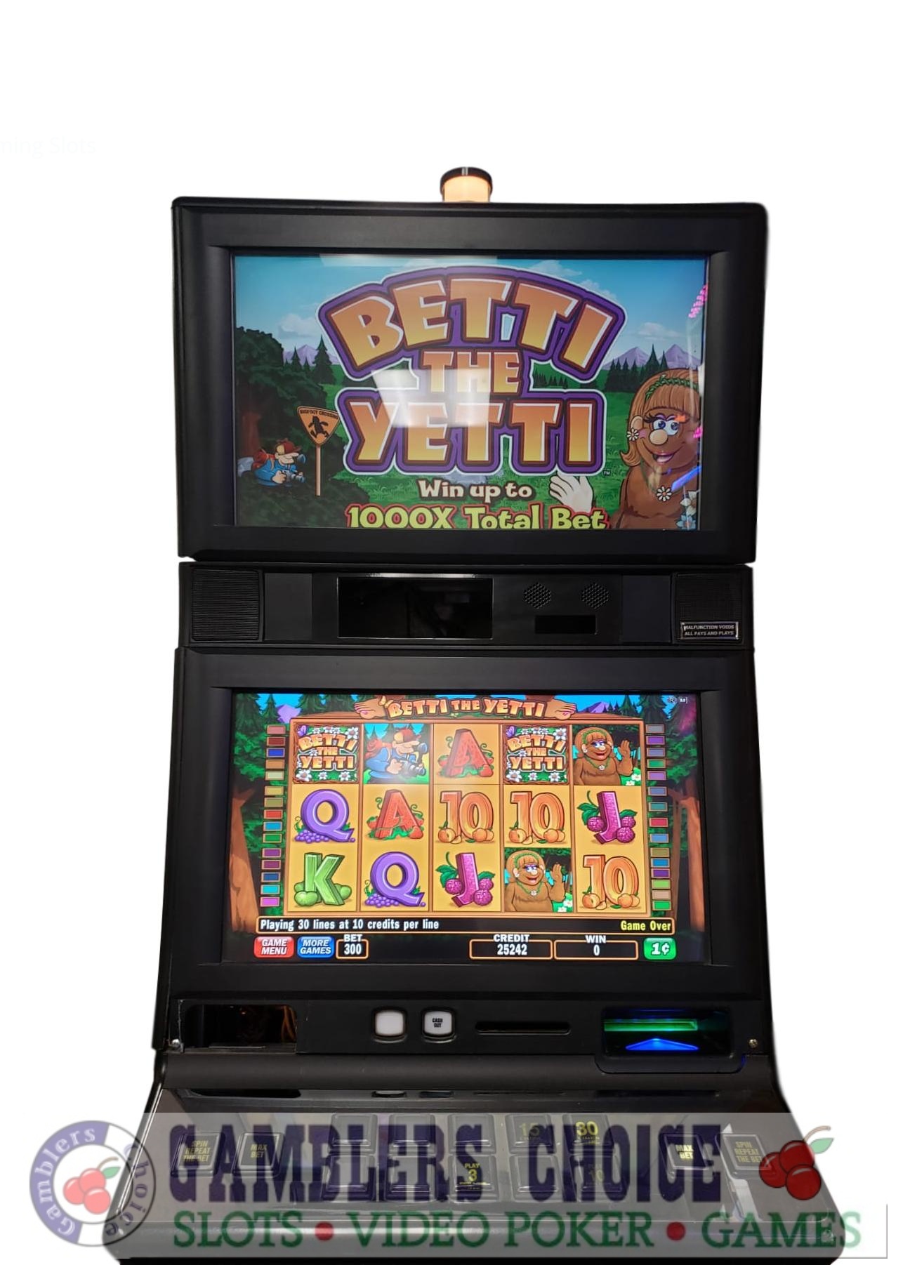 IGT G20 Betti the Yetti For Sale Gambler's Choice