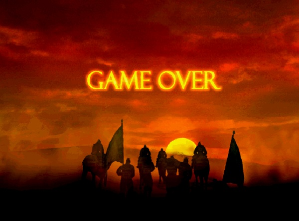 Game Over Screens of Videogames Gallery