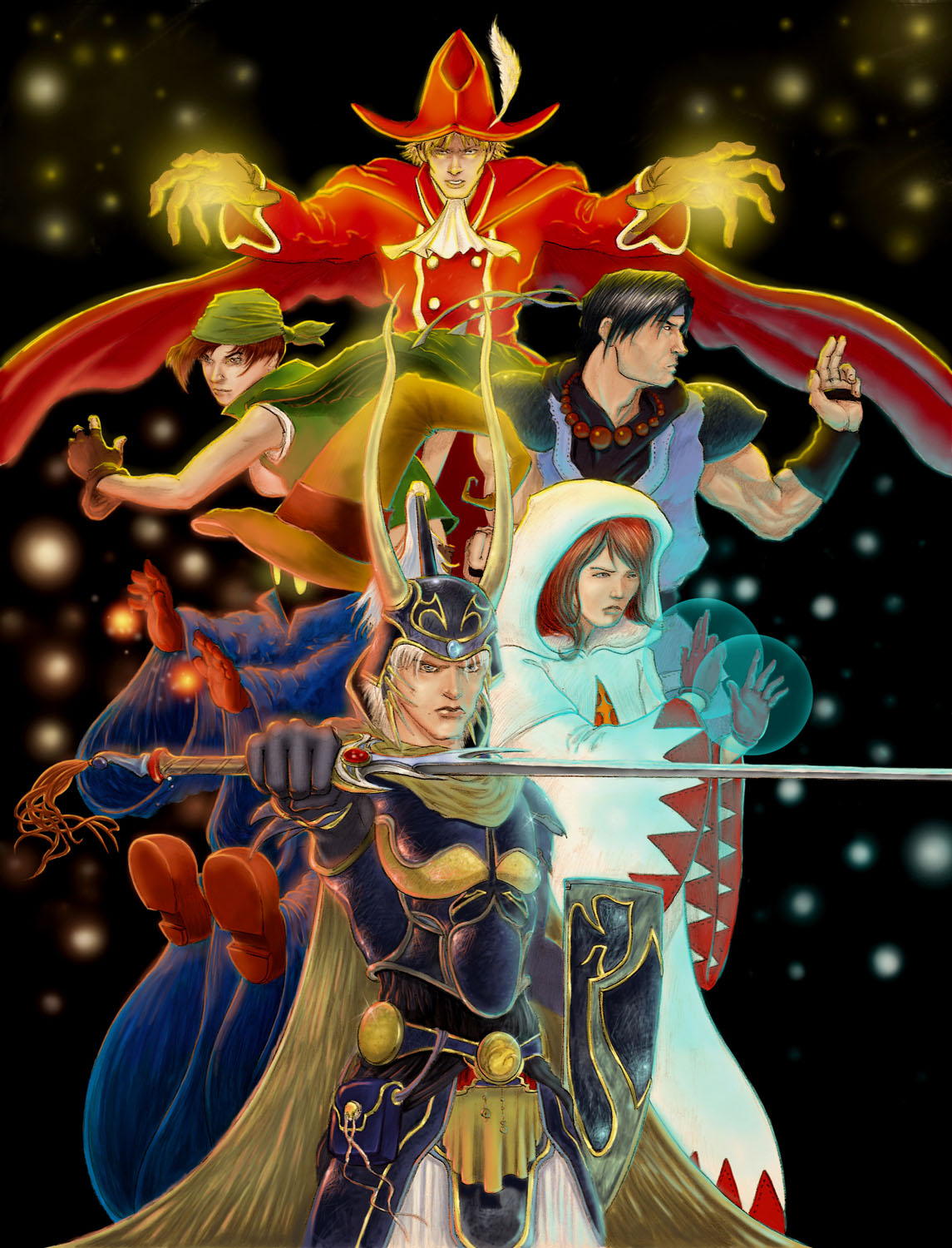 Final Fantasy The 25th Anniversary Art Tribute