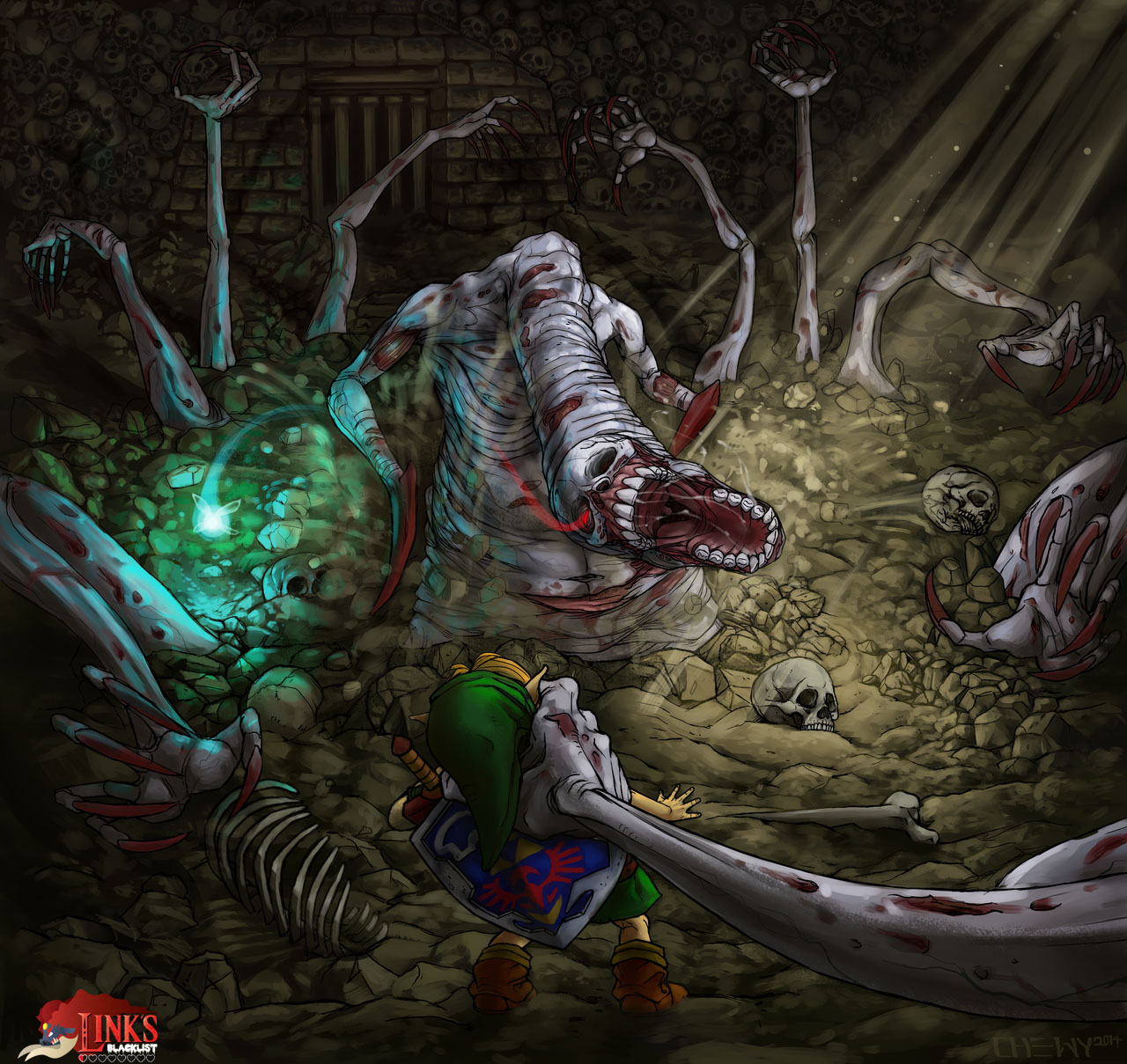 Link`s Blacklist The scary Dead Hand Monster from Zelda Ocarina of