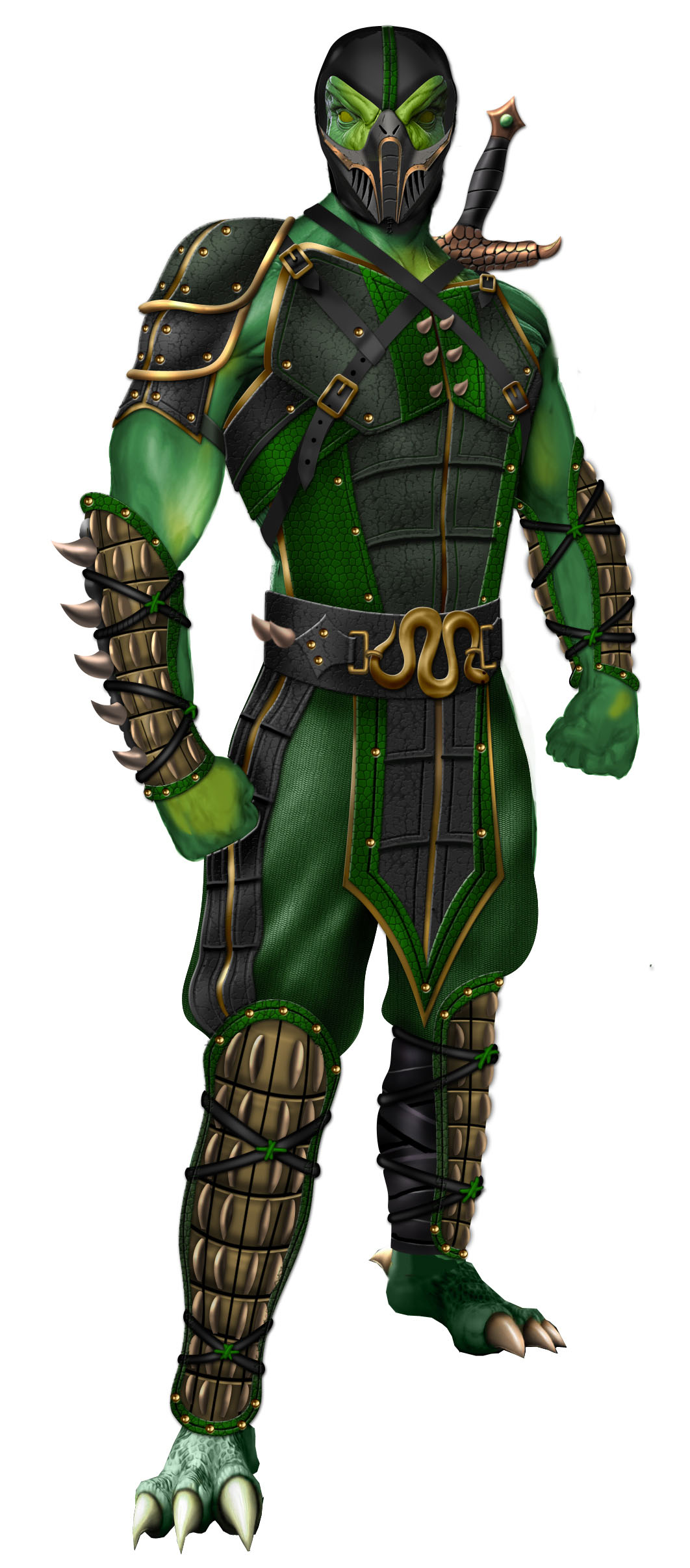 Reptile from the Mortal Kombat Series