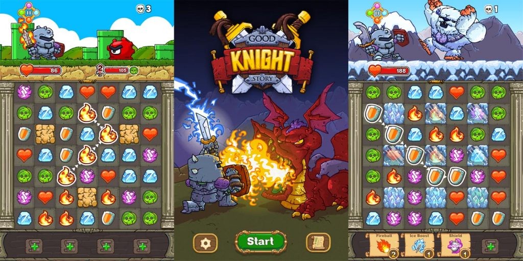 [Review] เกม PuzzleRPG สุดแนว Good Knight Story เกมส์