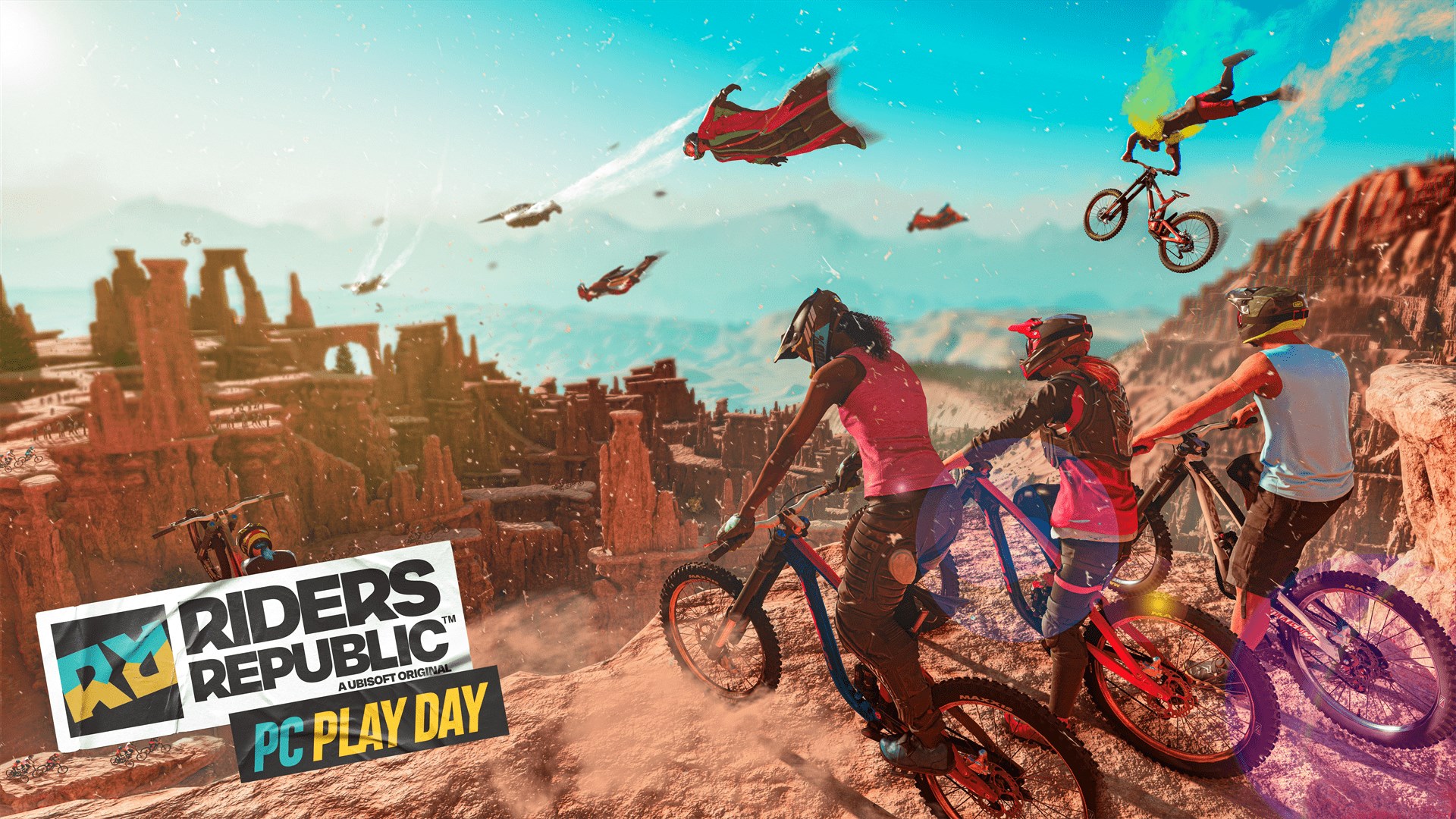 (รีวิวเกม) Riders Republic กีฬาเอ็กซ์ตรีมมัลติเพลเยอร์ เล่นและสร้างบนโลกกว้างจาก Ubisoft เกมส์