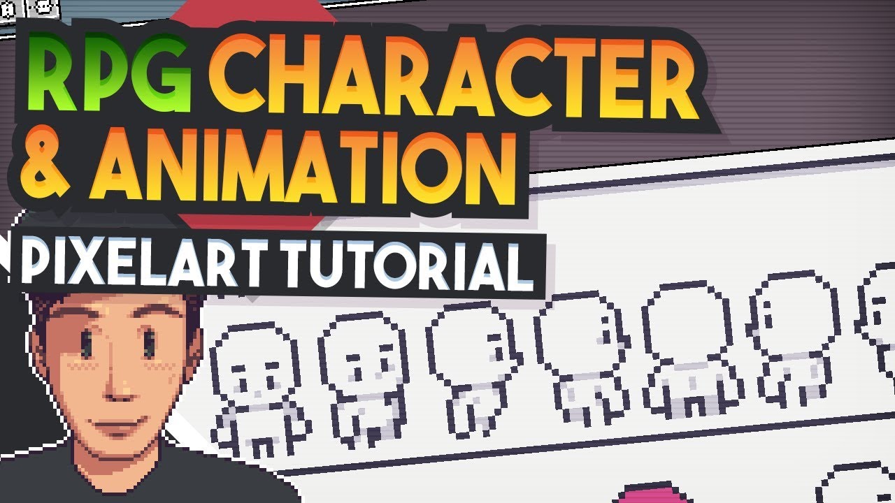 CHARACTER & ANIMATION Top down RPG (Pixel Art Tutorial) Game