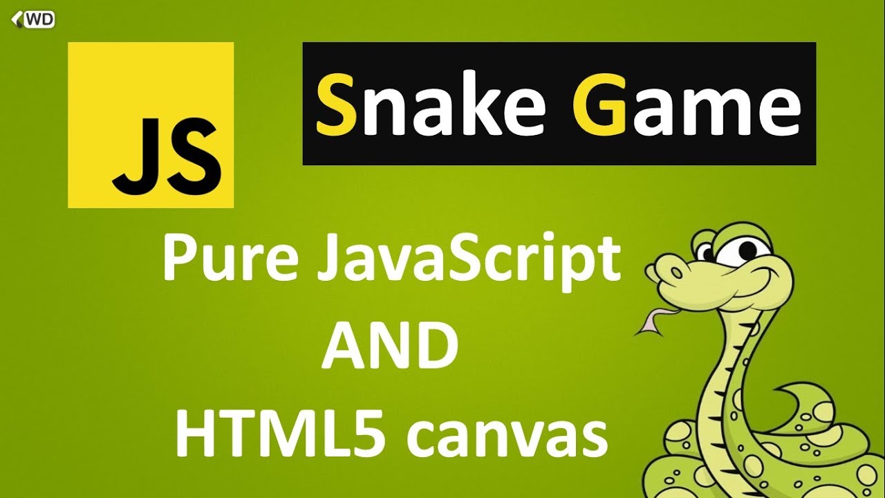 Code The Snake Game Using JavaScript and HTML5 Game Designers Hub