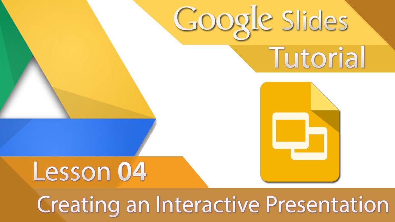 Google Slides Tutorial 04 Creating an Interactive Presentation