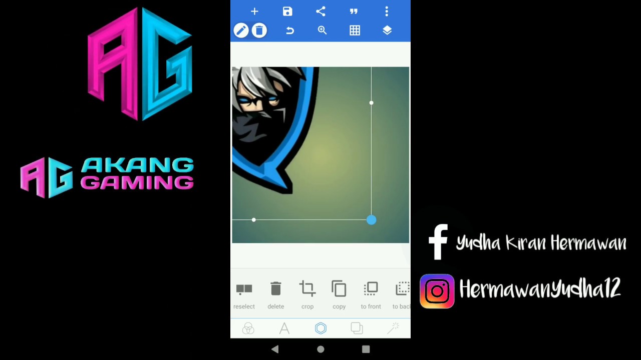 Cara Membuat Logo Gaming Tutorial Pixellab Game
