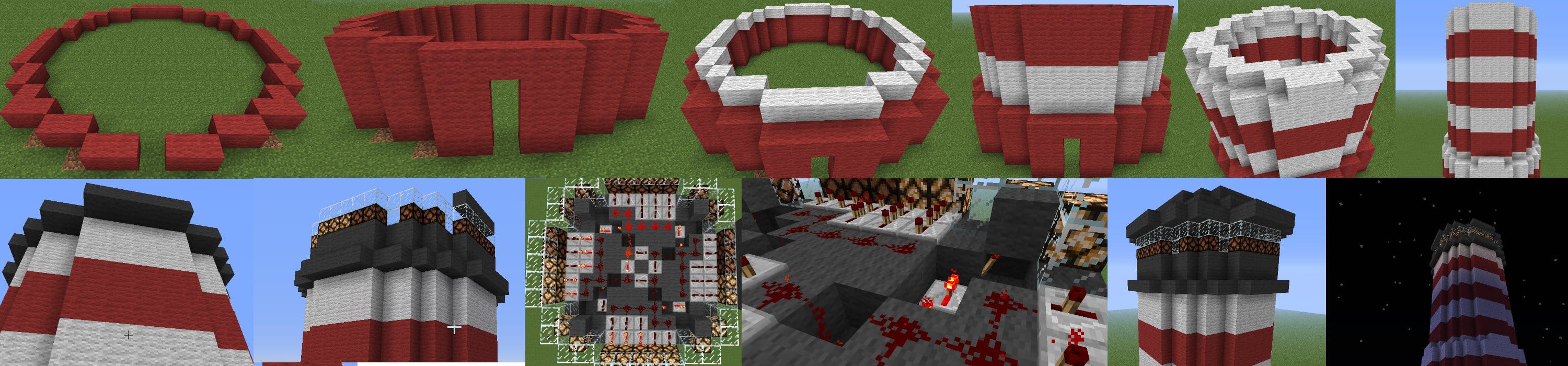 How to Build an Automatic Lighthouse in Minecraft