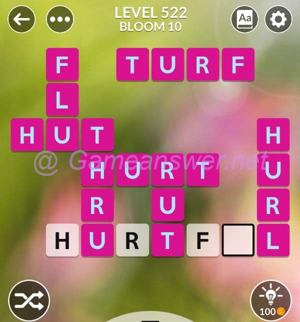 Wordscapes Level 522 Answers [ + Bonus Words ] GameAnswer