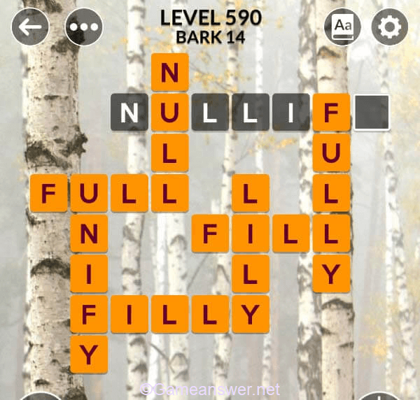 Wordscapes Level 590 Answers [ + Bonus Words ] GameAnswer