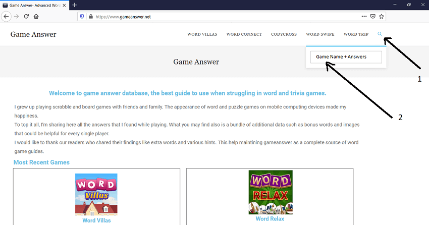 What you can find Here at Game Answer - Michael
