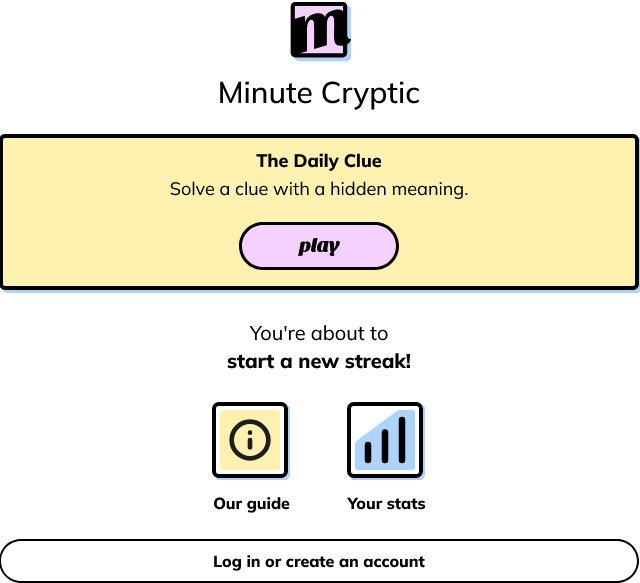 Minute Cryptic Answer Today April 8 2026