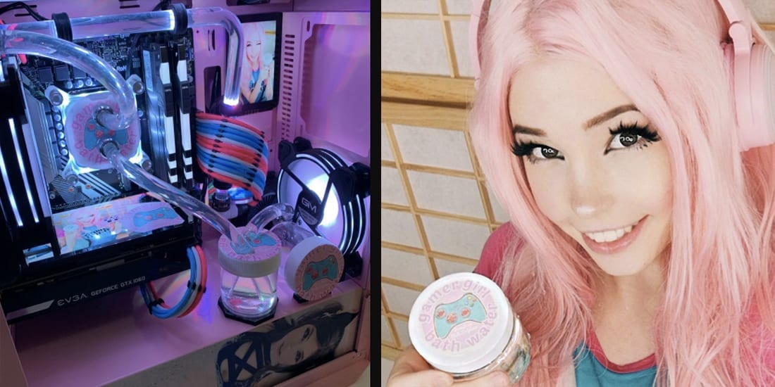 You Can Now Buy A 'Belle Delphine BathwaterCooled PC'