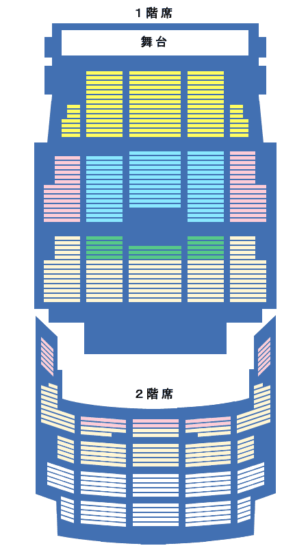 大阪国際交流センター（大阪府大阪市天王寺区）- Livewalker.com ネオロマンス・フェスタ５」大阪公演座席一覧