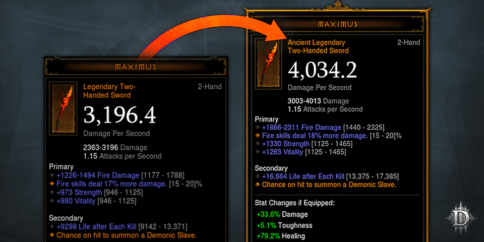 How to Find Your Diablo 3 Ancient Items & Augment Them Ares Games