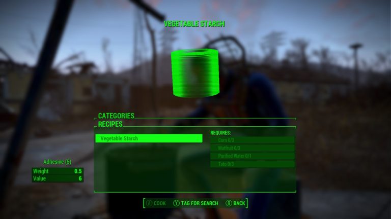 How to Get Adhesive in Fallout 4 GameCMD
