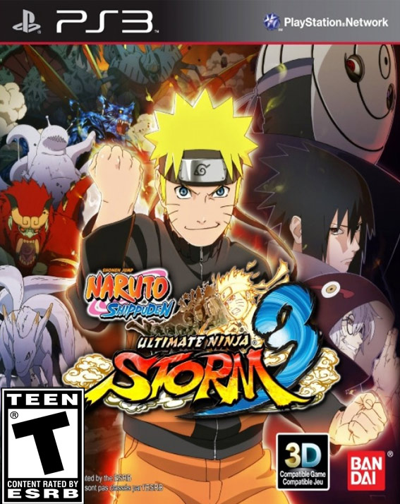 NARUTO SHIPPUDEN ULTIMATE NINJA STORM 3 FULL BURST PS3