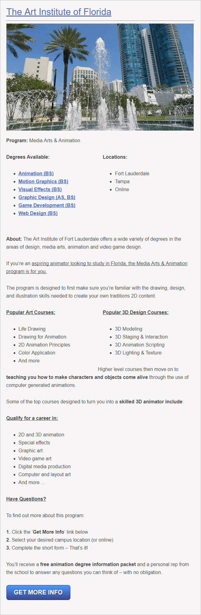 The 10 Highest Rated Graphic Design Schools in Florida
