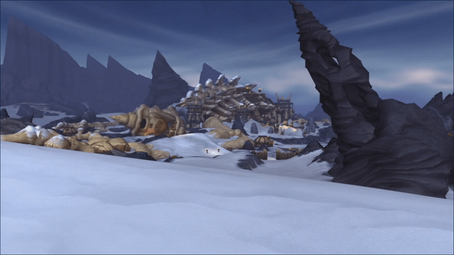 Frostfire ridge = PreBlades edge mountains?