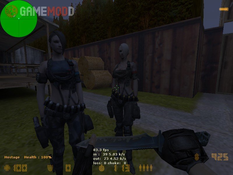 Heroine Hostage » CS 1.6 Skins Other/Misc Hostages GAMEMODD