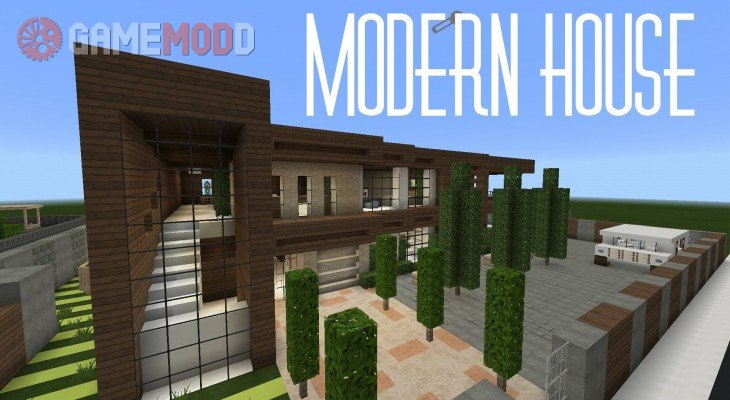 Huge Modern House [1.11.2] [1.10.2] » Minecraft - Maps | Gamemodd
