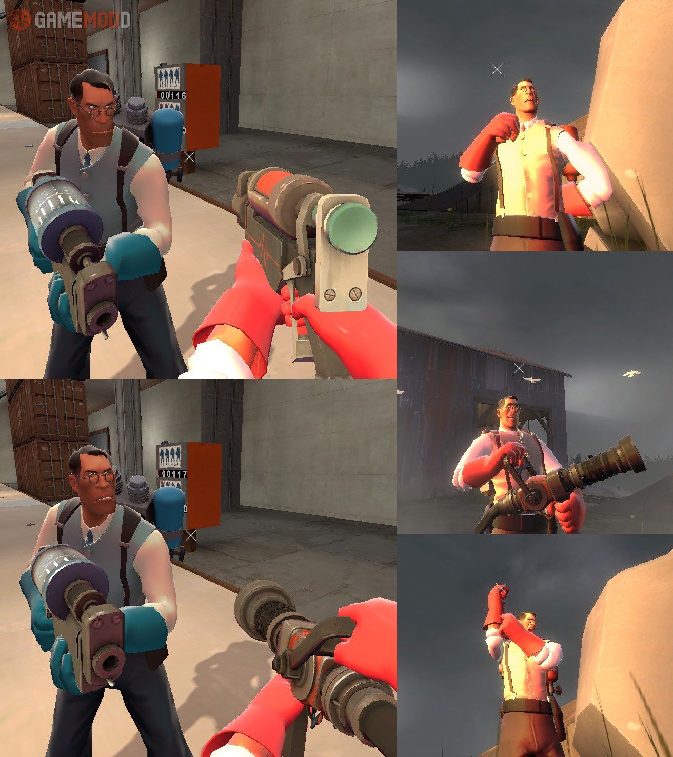 Coatless Medic » TF2 Skins All Class GAMEMODD