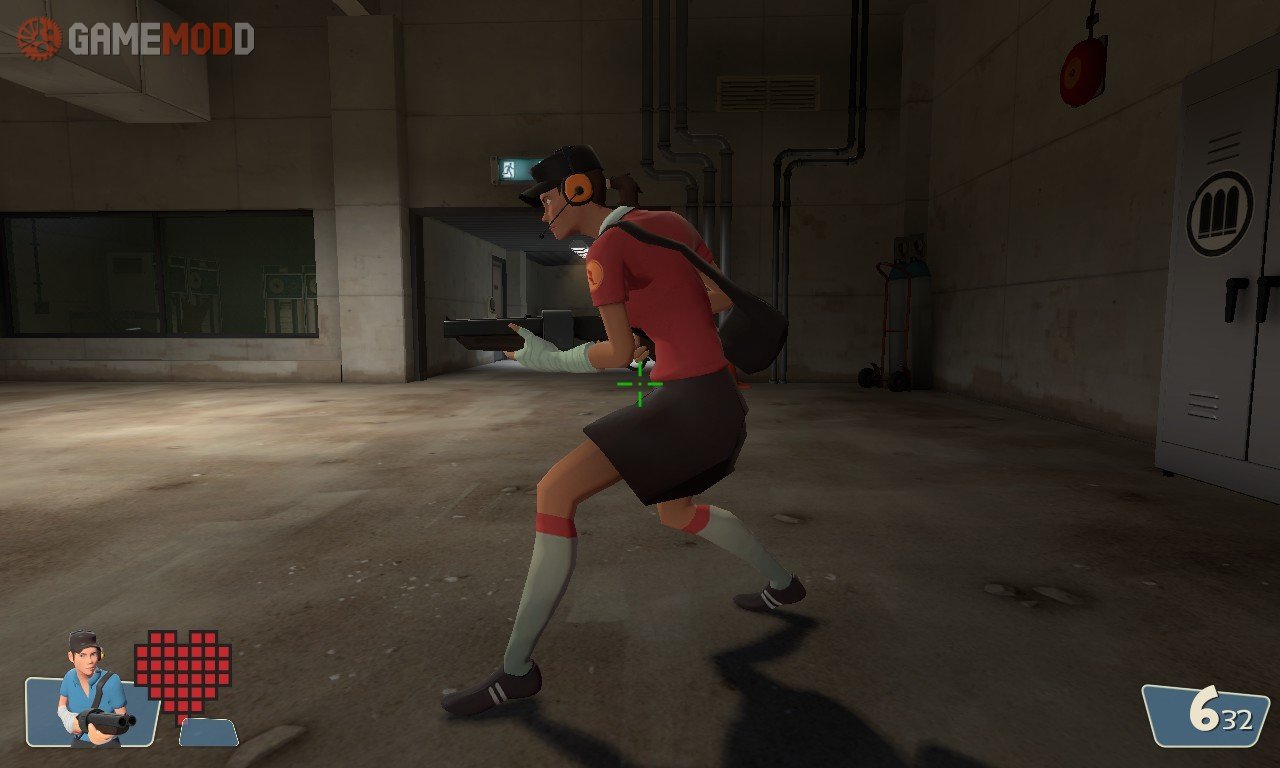 FemScout Textures 2014 » TF2 Skins Scout GAMEMODD