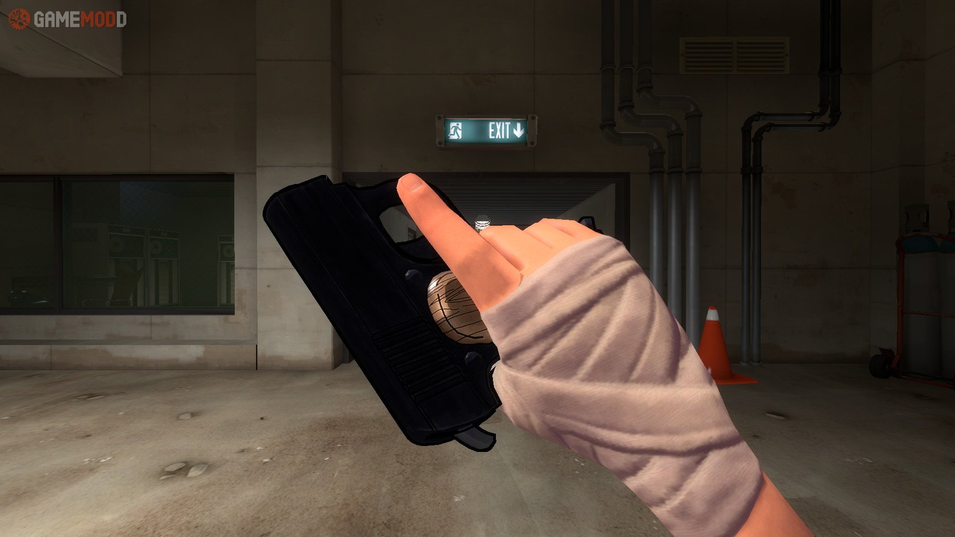 Badlands Pretty Boy's Pocket Pistol » TF2 Skins Scout GAMEMODD
