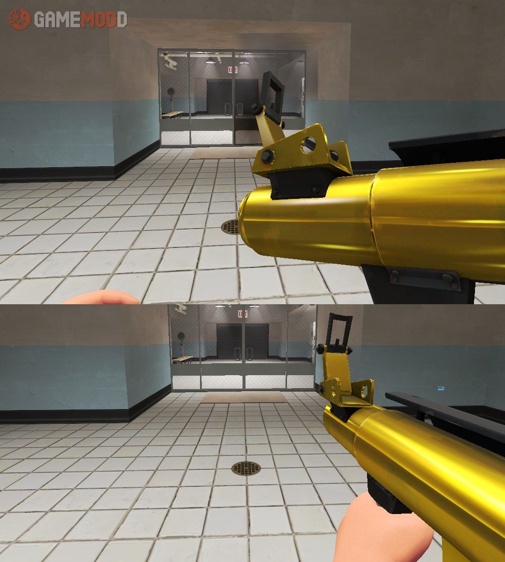 Australium Rocket Launcher MK. II » TF2 Skins Soldier GAMEMODD