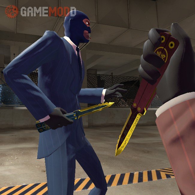 Australium Black Rose » TF2 Skins Spy GAMEMODD