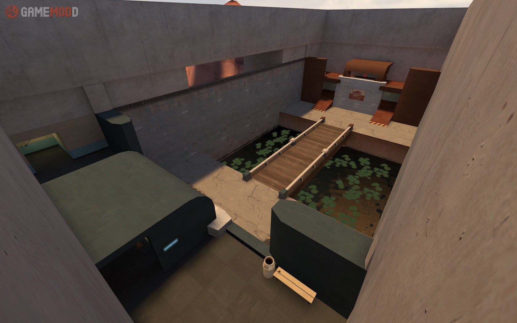 ctf_2fort_classic_rebirth » Capture the Flag TeamFortress 2, TF2