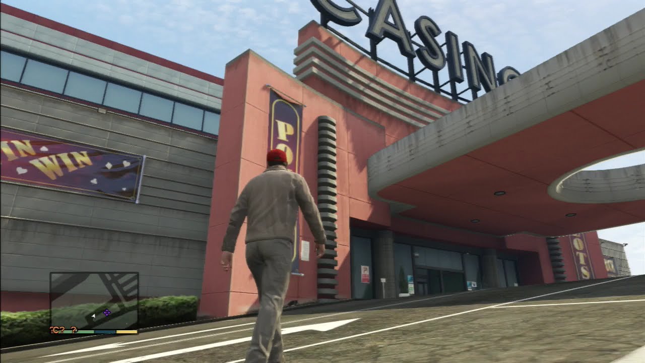 GTA 5 Online Casino DLC Interior Gameplay And Jet Player Glitch