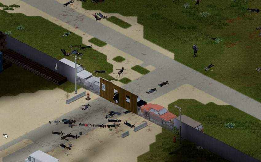 Project Zomboid New and Improved Way of Making Car Barricades