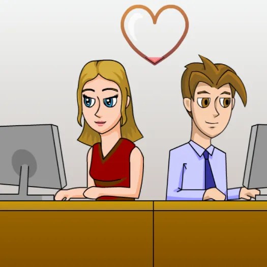 Secret Office Kissing Play Online Free Browser Games