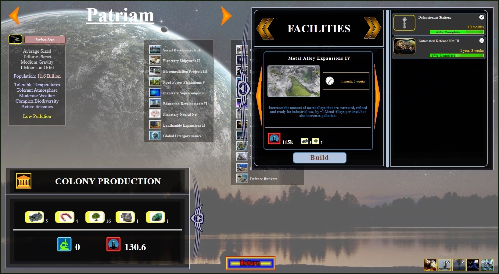 to Game of The Massive Online RealTime Strategy Game