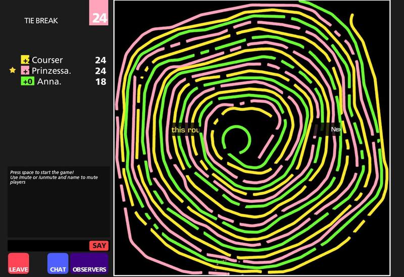 Curve Fever Online Game of the Week