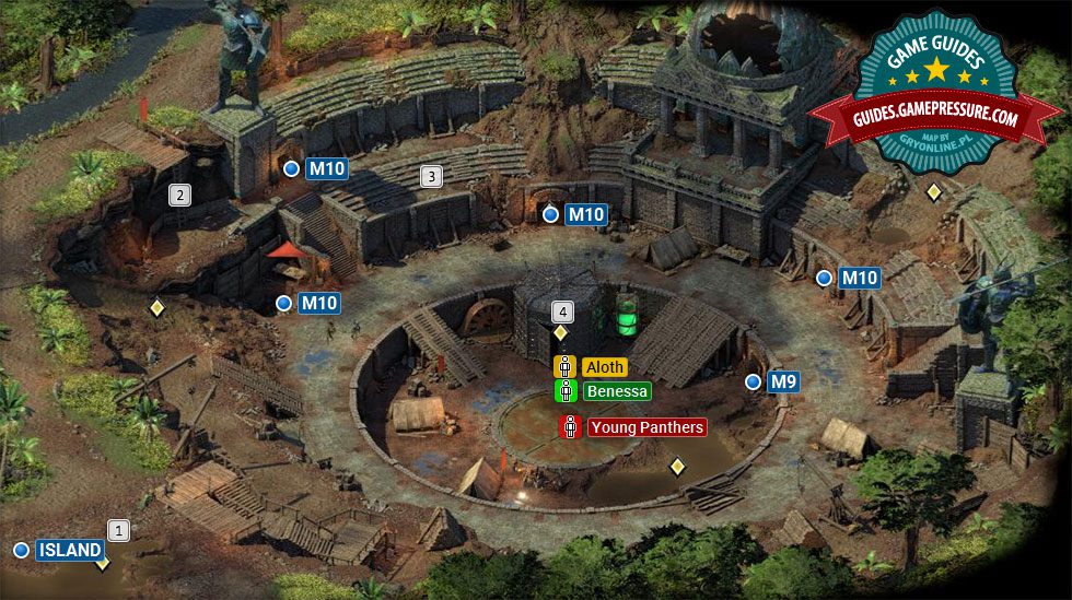 Pillars Of Eternity 2 Engwithan Digsite Map