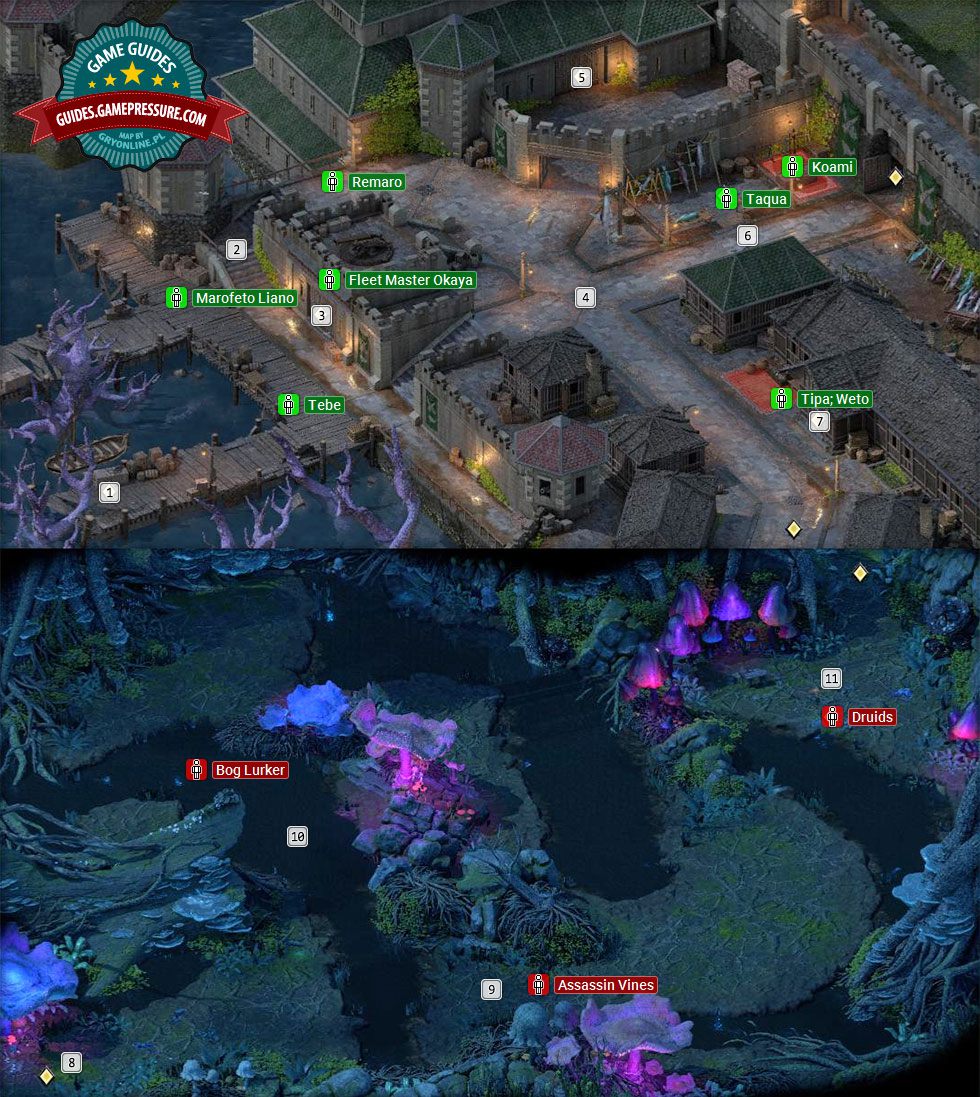 Pillars Of Eternity 2 Sayuka Map