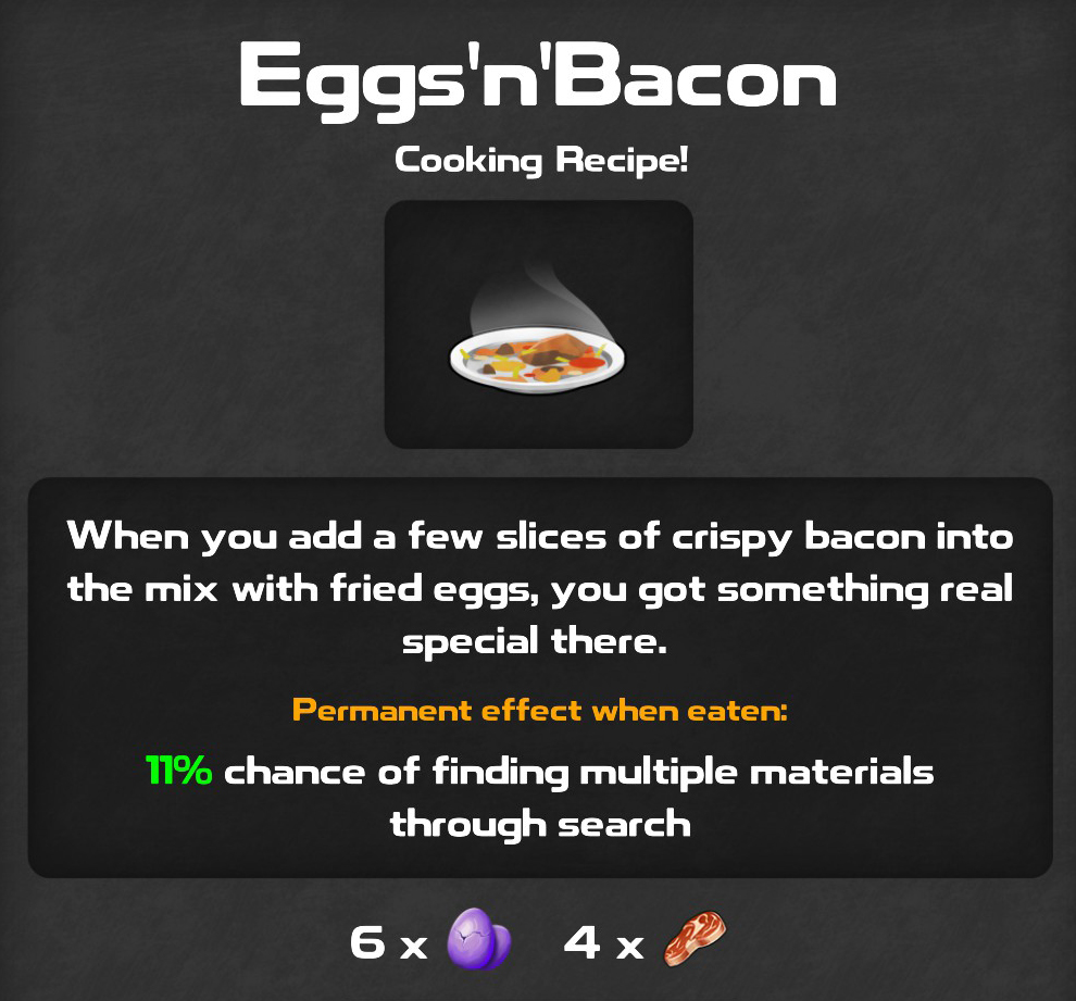 DYSMANTLE All Cooking Recipes GamePretty