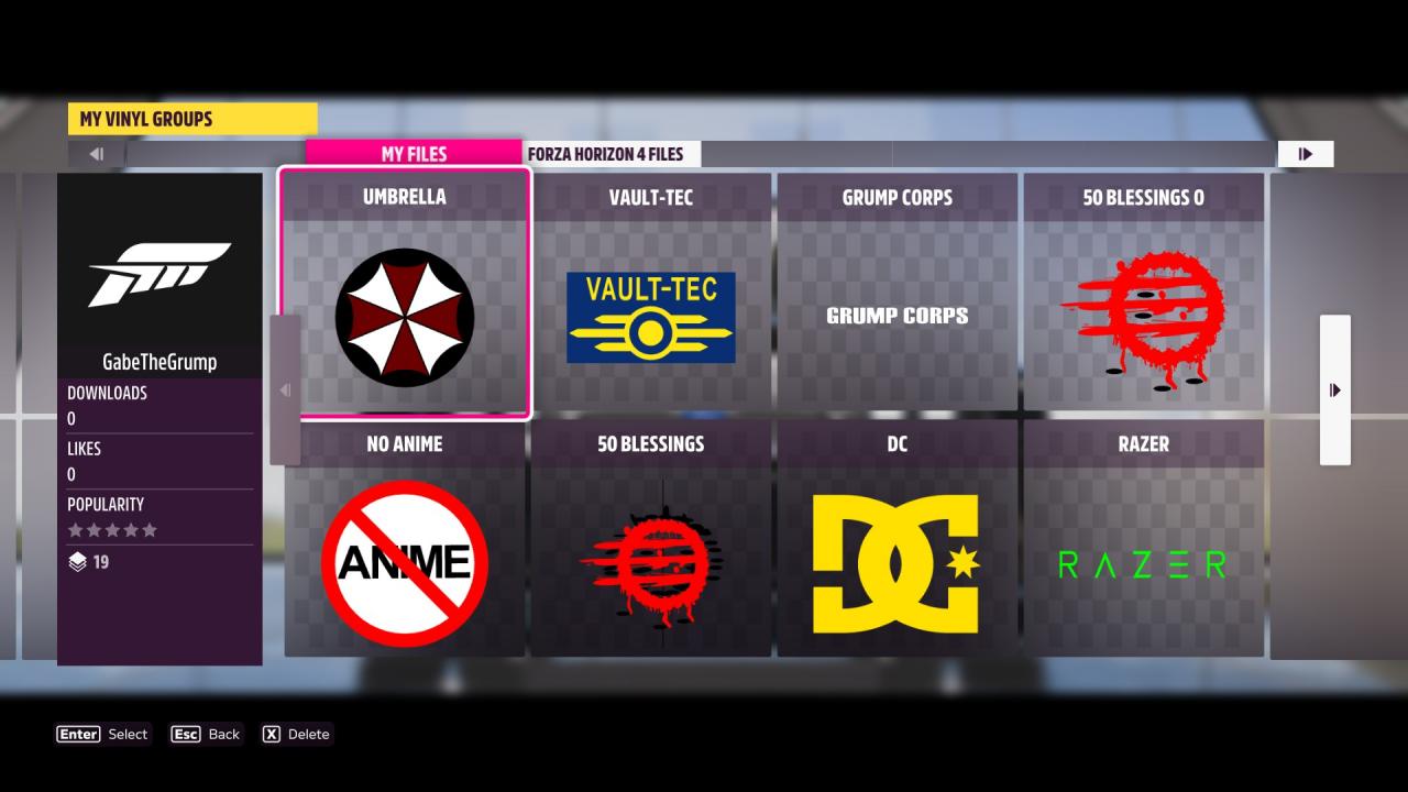 Forza Horizon 5 How to Import Vinyls and Liveries from Microsoft