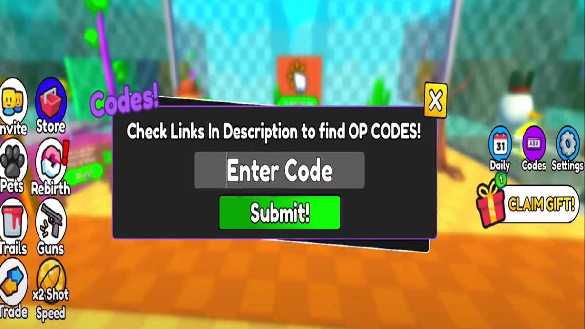 Shoot Wall Simulator Codes (June 2023) - Gamepur