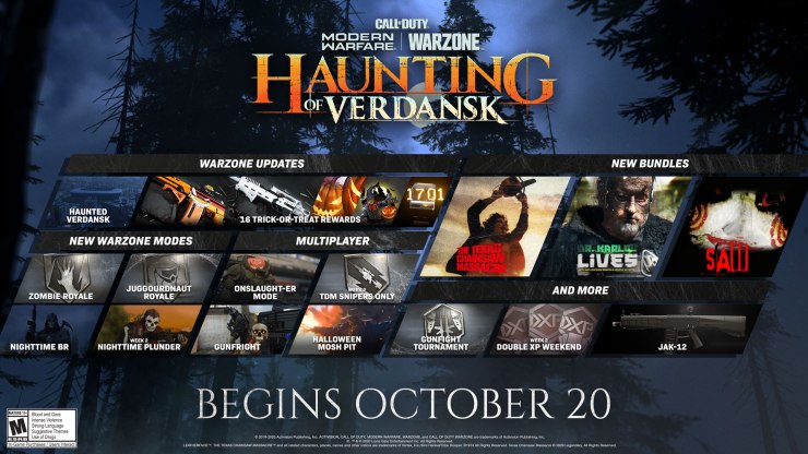 la maldición de verdansk halloween call of duty