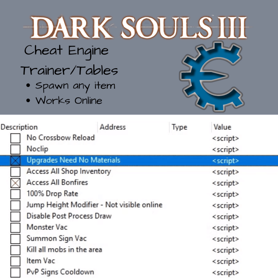 Dark souls cheat engine - infovica