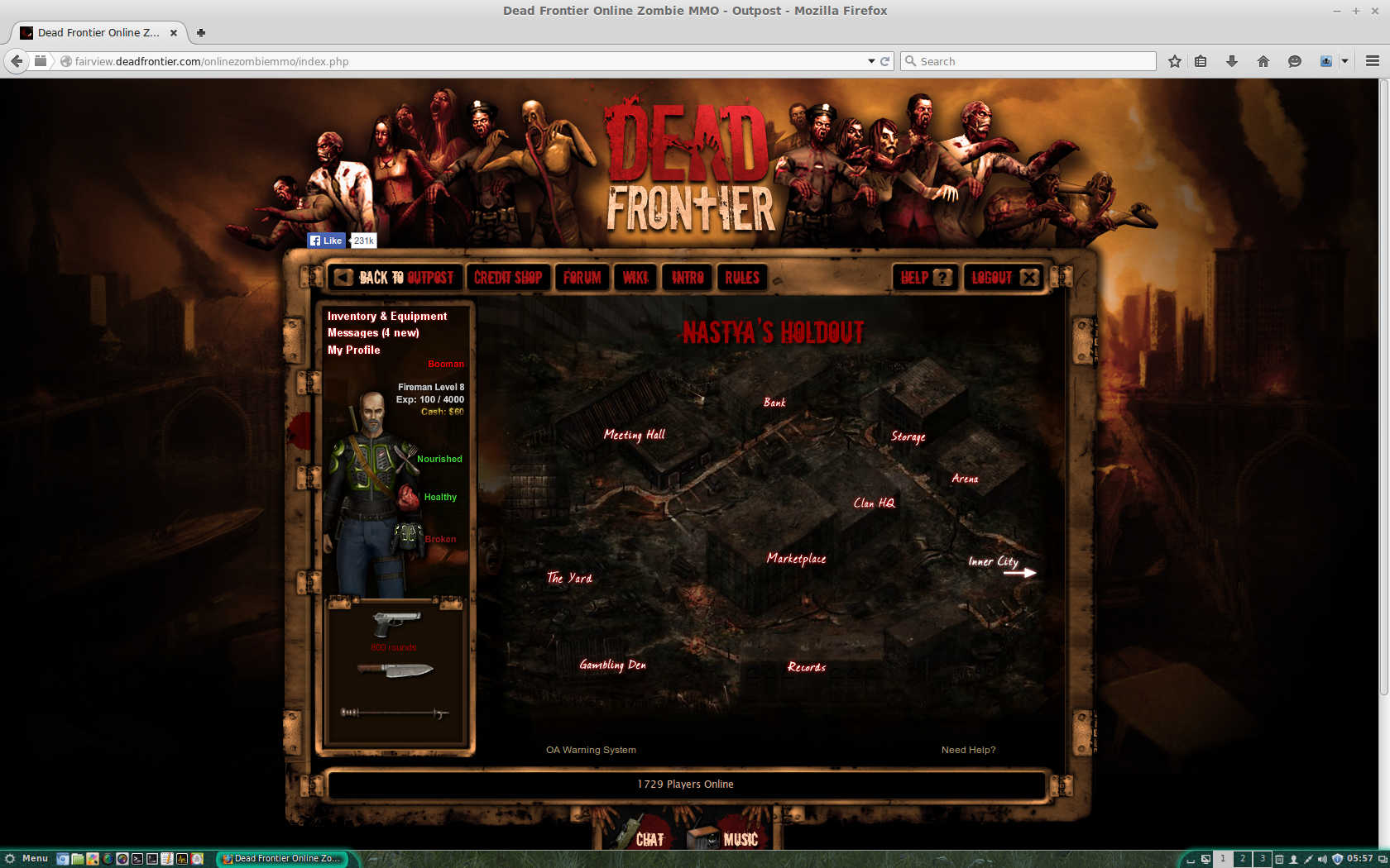 Dead Frontier MMORPG Guide GamersOnLinux